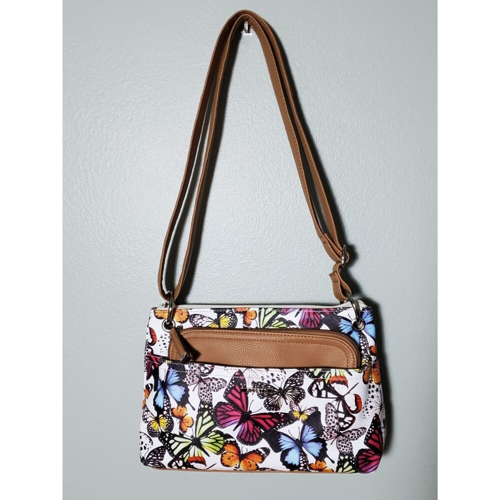 Rosetti Zuma Mini Crossbody Shoulder Bag Multi-Color Butterfly Cottagecore